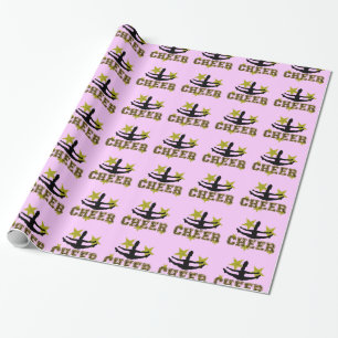Cheerleader  wrapping paper
