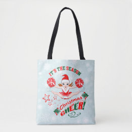 Cheerleader's Christmas Cheer Tote Bag