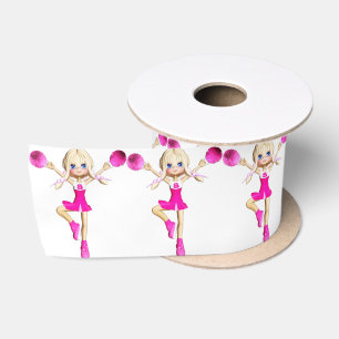 Cheerleaders Gonna Cheer Thunder_Cove Satin Ribbon