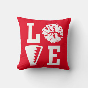 Cheerleaders Love, Red Cheer Cushion