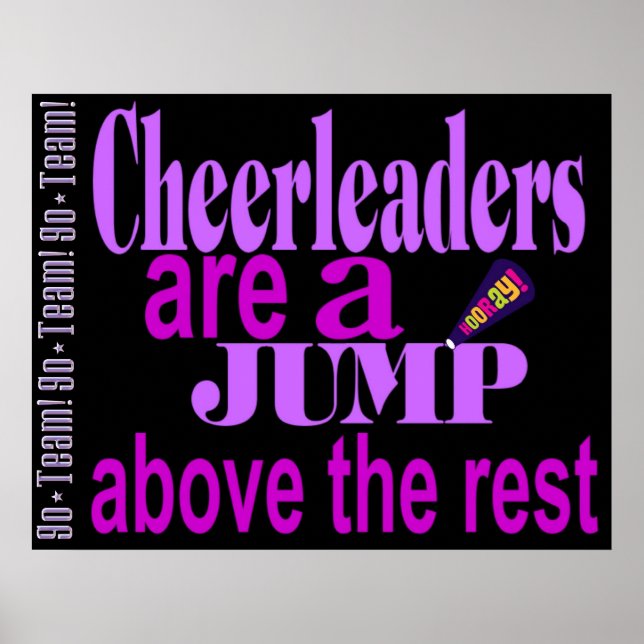 Cheerleaders Poster Print Wall Decoration (Front)