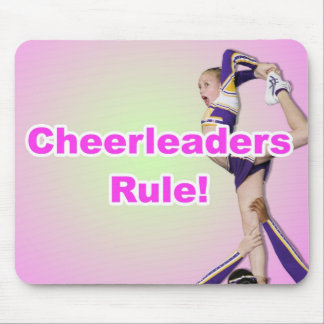 Cheerleaders Rule Mouse Mat