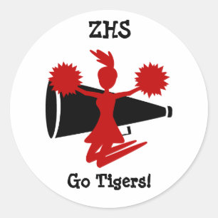 Cheerleader's Stickers