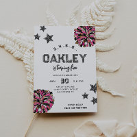 Cheerleading Birthday Invitations | Cheer Party