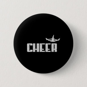 Cheerleading Cheer Coach Mum Dad Cheerleader Gift 6 Cm Round Badge
