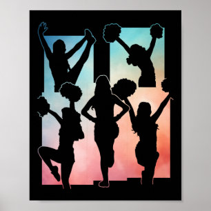Cheerleading Cheer Stuff For Cheerleader Girls Fun Poster