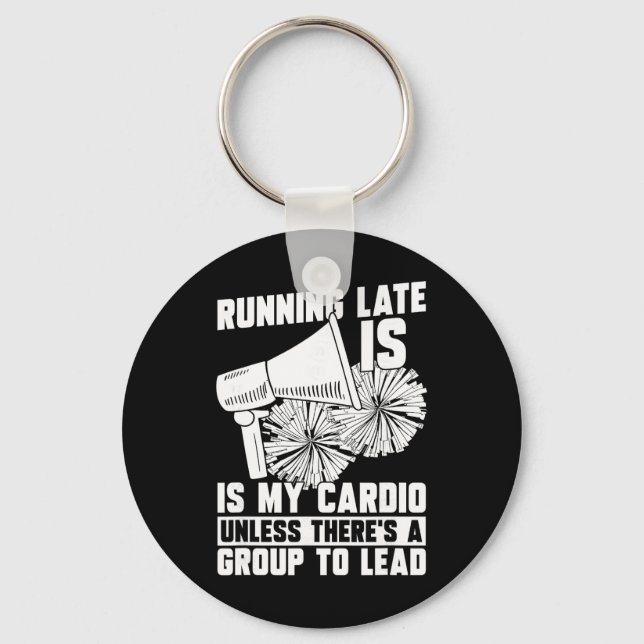Cheerleading Cheercaptain - Cheerleader  Key Ring (Front)