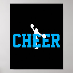 Cheerleading Cheering Squad Tee Gift Poster