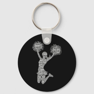 Cheerleading Cheerleader Cheer Girls _1  Key Ring