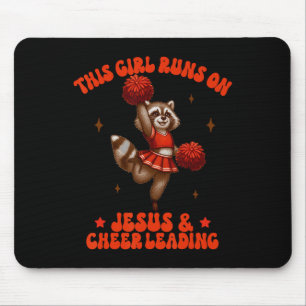 Cheerleading Cheerleader Cheer Lady Cheer Squad Wo Mouse Mat