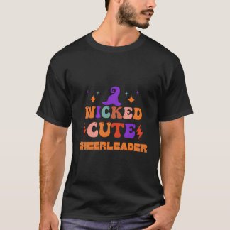Cheerleading Cheerleader Halloween Costume Witch H T-Shirt