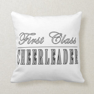 Cheerleading Cheerleaders First Class Cheerleader Cushion