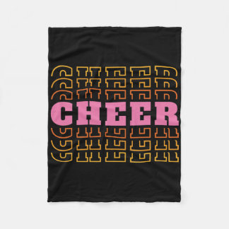 Cheerleading Cheerleaders Fleece Blanket