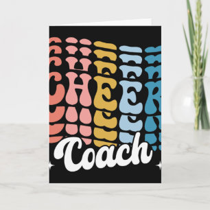 Cheerleading Coach _14 Card