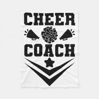 Cheerleading Coach _7  Fleece Blanket
