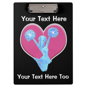 Cheerleading Coach Gifts, Personalised Clipboard