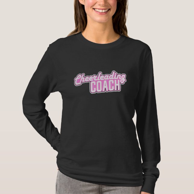Cheerleading Coach T-Shirt (Front)