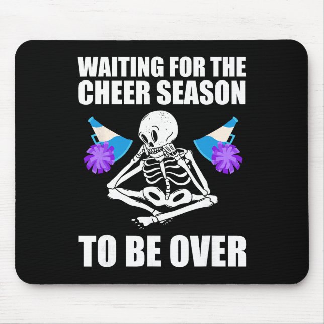 Cheerleading Daddy Funny Cheer Dad  Mouse Mat (Front)