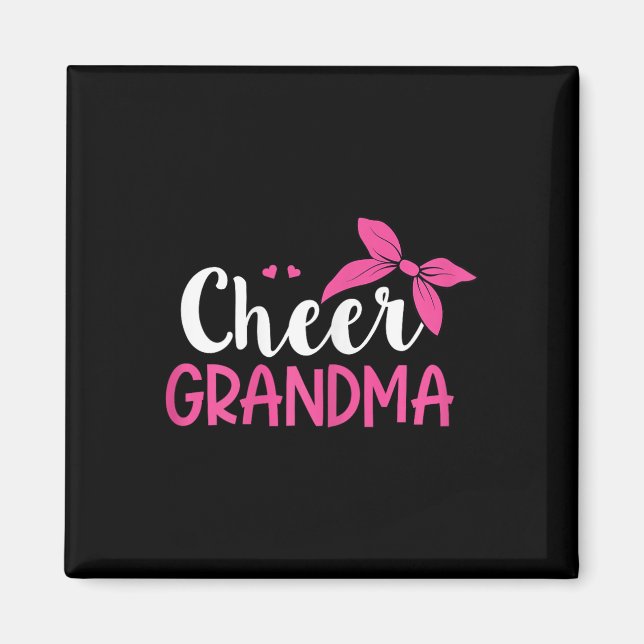 Cheerleading Design For A Cheer Grandma  Magnet (Front)