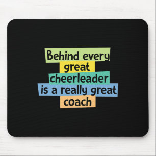 Cheerleading Design For A Coach Mouse Mat