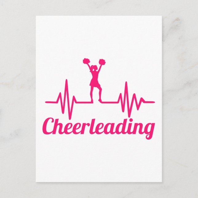 Cheerleading frequency postcard (Front)