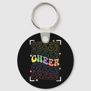 Cheerleading Funny Sports Cheerleader Squad Cheer Key Ring
