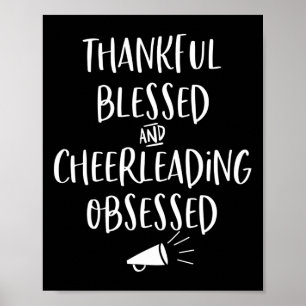 Cheerleading Gift Cheerleader Cheer Mum Coach Squa Poster