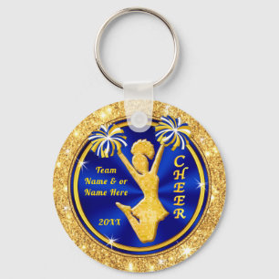 Cheerleading Gift Ideas CHEAP, 2 Sided, Cheer Key Ring