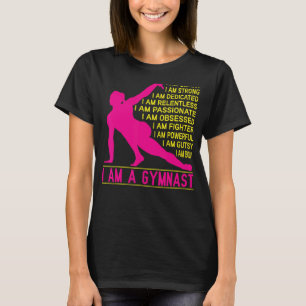 Cheerleading Gymnastics Exercise  Gymnast Women T-Shirt