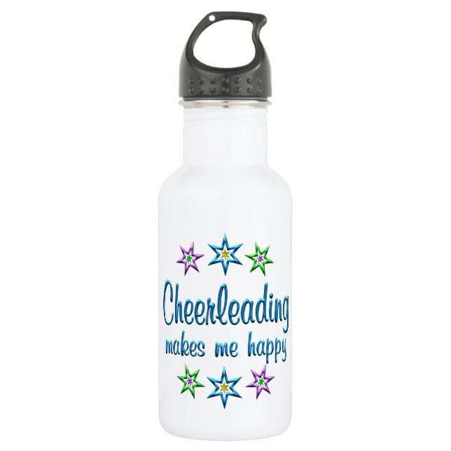 Cheerleading Happy 532 Ml Water Bottle (Front)