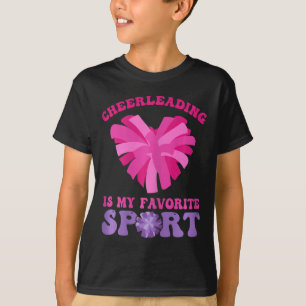 Cheerleading Is My Favourite Sport - Cheer And Che T-Shirt