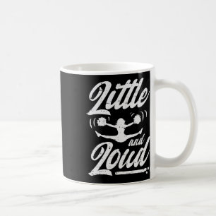 Cheerleading Little And Loud Cheerleader Team Wome Coffee Mug