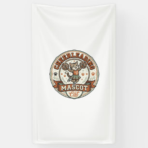 Cheerleading Mascot Cat Cheerleading Mascot Cat Vi Banner
