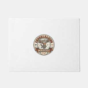 Cheerleading Mascot Cat Cheerleading Mascot Cat Vi Doormat