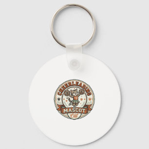 Cheerleading Mascot Cat Cheerleading Mascot Cat Vi Key Ring
