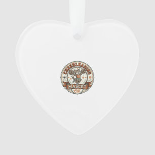 Cheerleading Mascot Cat Cheerleading Mascot Cat Vi Ornament