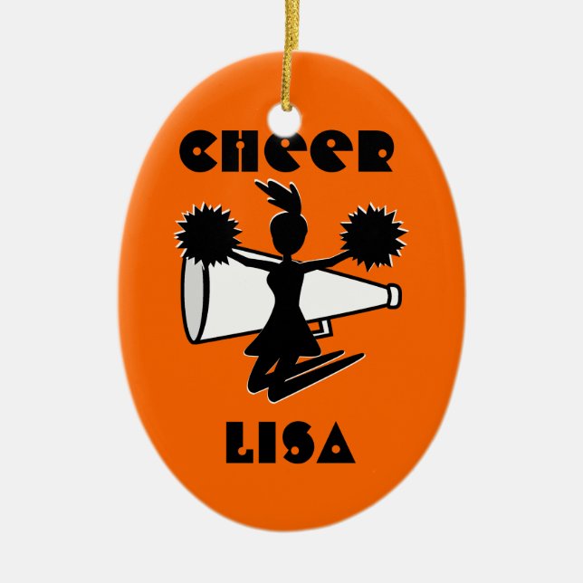 Cheerleading Ornament (Front)