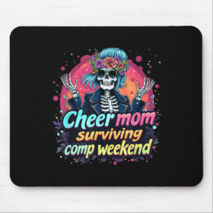 Cheerleading Parent Coffee Cheer Mum Surviving Com Mouse Mat
