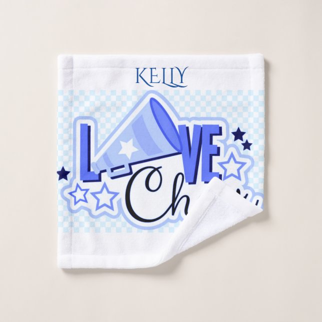 Cheerleading personalised wash cloth. wash cloth (Wash Cloth)