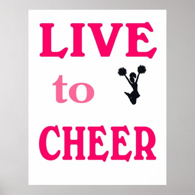 Cheerleading Poster Home Wall Decoration Girl (Front)