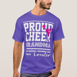 Cheerleading Proud Cheer Grandma T-Shirt