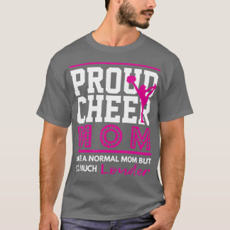 Cheerleading Proud Cheer Mom T-Shirt