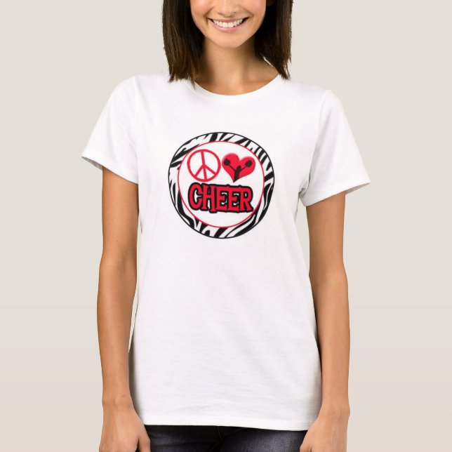 cheerleading rocks tee shirt (Front)