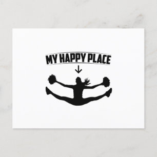 Cheerleading Sayings   Sport Cheerleader Gifts Postcard