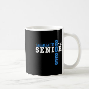 Cheerleading Senior Night Cheer Senior 2025 Gradua Coffee Mug