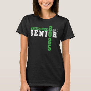 Cheerleading Senior Night Cheer Senior 2025 Gradua T-Shirt