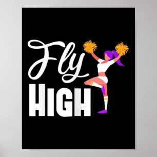 Cheerleading Shirt For Flyer Inspirational Cheerle Poster
