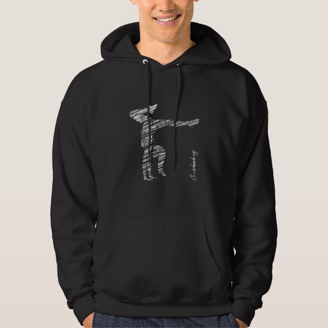 Cheerleading silhouette cheer 21 hoodie (Front)