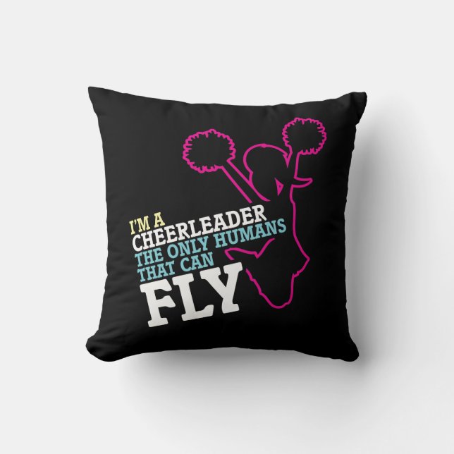 Cheerleading Sport Cheerleader Gift Cushion (Front)