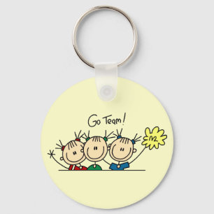 Cheerleading Squad T-shirts and Gifts Key Ring